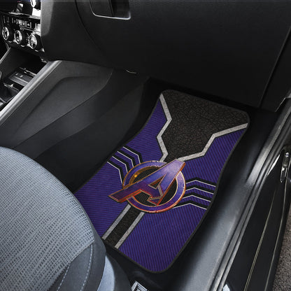 Avengers Logo Car Floor Mats Custom For Fans Ci230111-02a