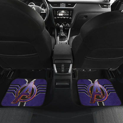 Avengers Logo Car Floor Mats Custom For Fans Ci230111-02a