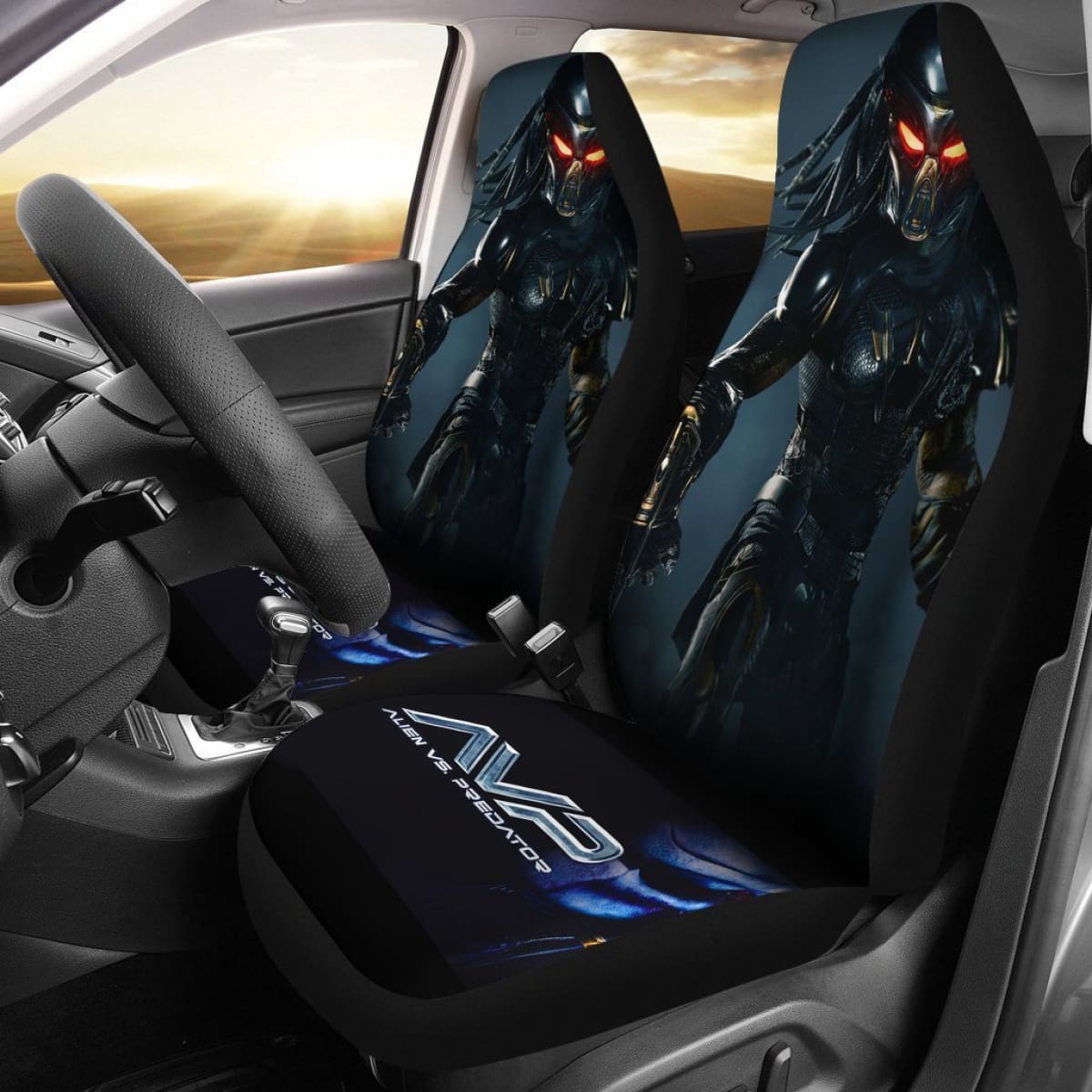 Avp Aliens Vs Predator Car Seat Covers Lt03 Universal Fit 225721