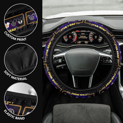 BB8 funny Car Steering Wheel Cover