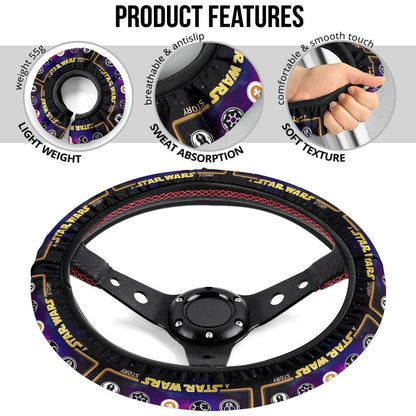 BB8 funny Car Steering Wheel Cover
