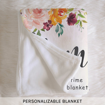 You are the best mom ever - Personalized Mother's Day or Birthday gift for Mom - Custom Blanket - MyMindfulGifts