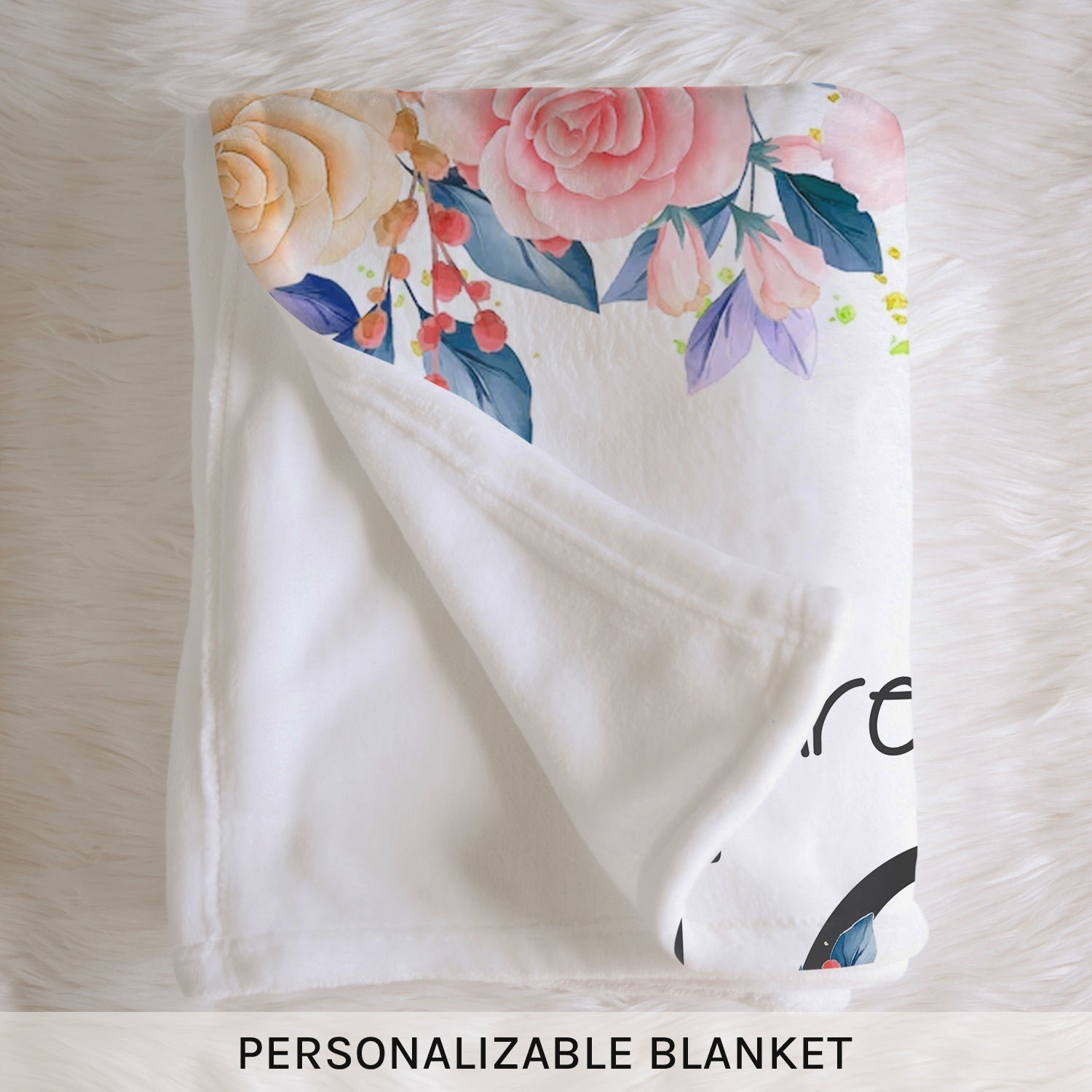 You are the best mom - Personalized Mother's Day or Birthday gift for Mom - Custom Blanket - MyMindfulGifts