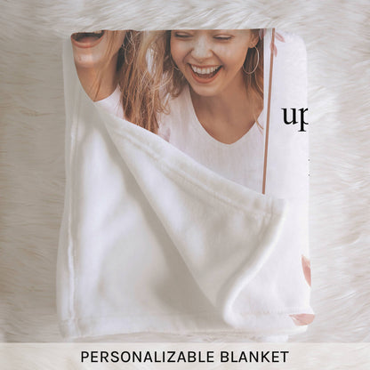 To my grandma - Personalized Mother's Day or Birthday gift for Grandma - Custom Blanket - MyMindfulGifts