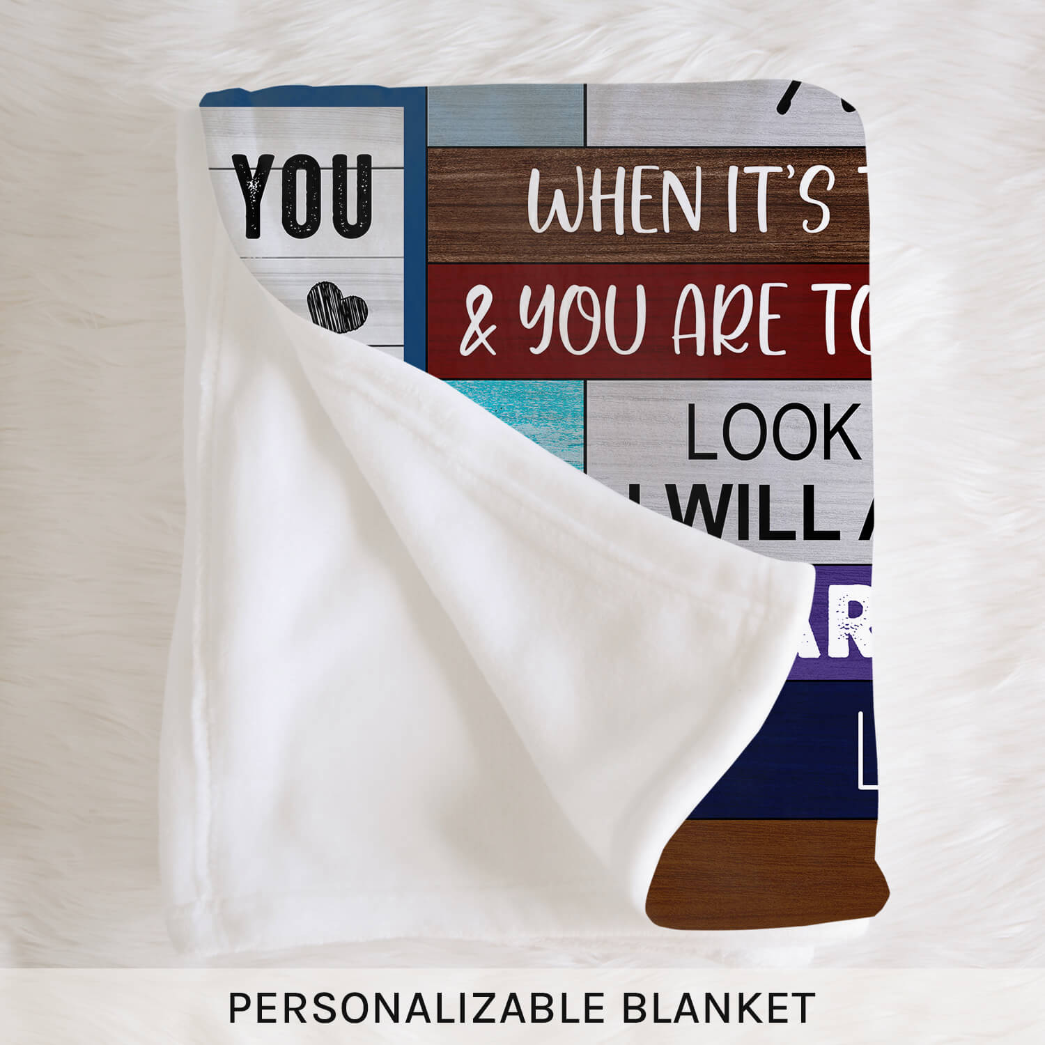 To My Nephew - Personalized  gift For Nephew - Custom Blanket - MyMindfulGifts