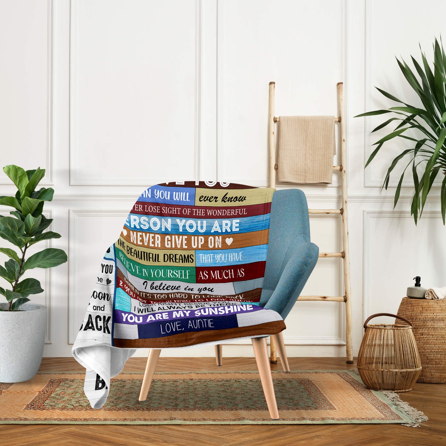 To My Nephew - Personalized  gift For Nephew - Custom Blanket - MyMindfulGifts