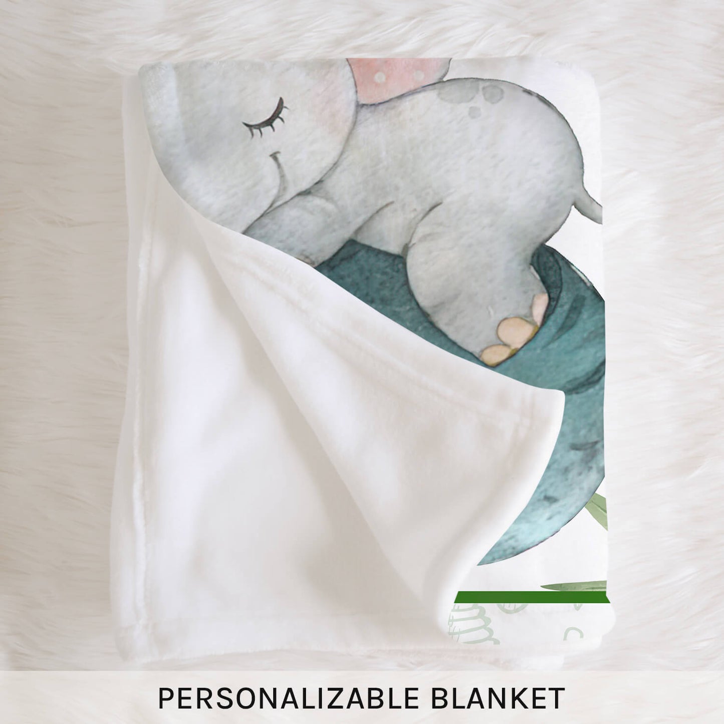 To My Mommy - Personalized  gift For Mom To Be - Custom Blanket - MyMindfulGifts