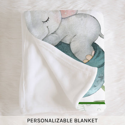To My Mommy - Personalized  gift For Mom To Be - Custom Blanket - MyMindfulGifts