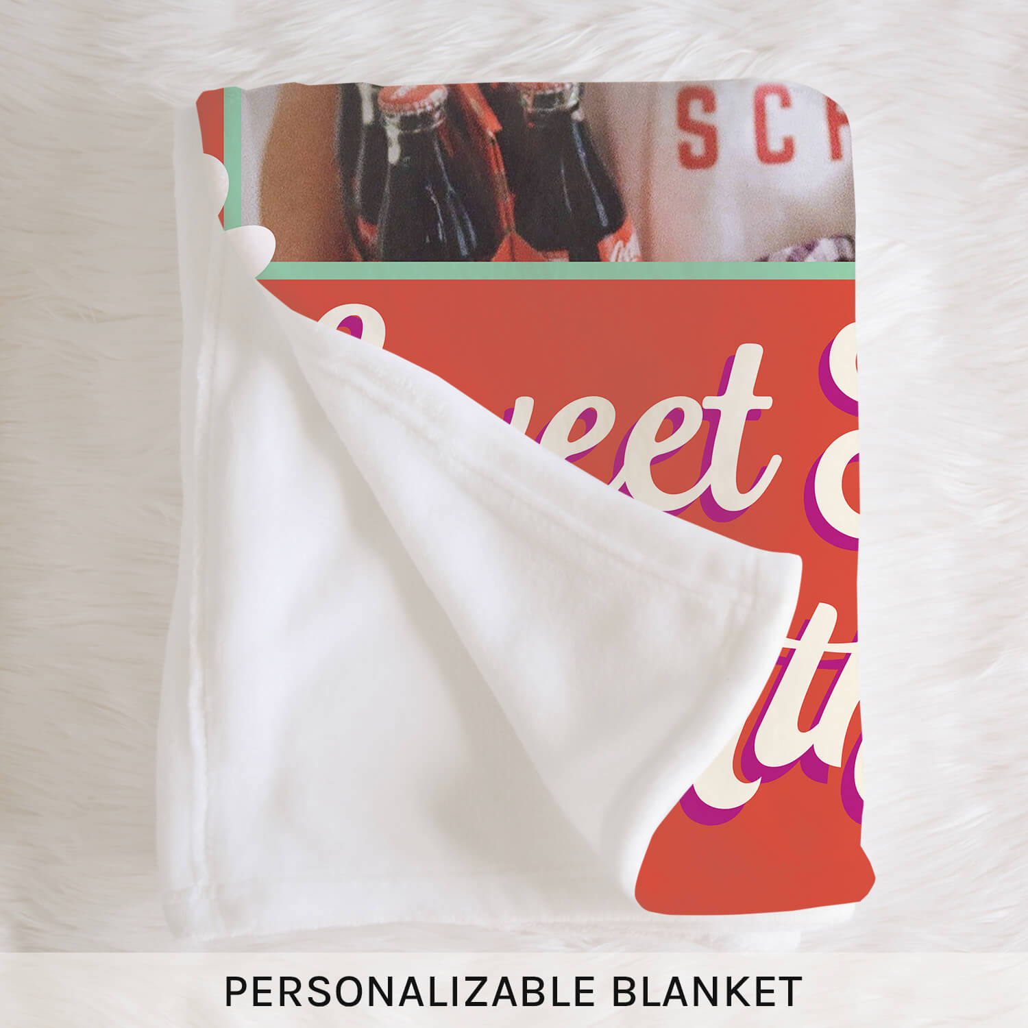 Sweet Sixteen - Personalized 16th Birthday gift For 16 Year Old Girl - Custom Blanket - MyMindfulGifts