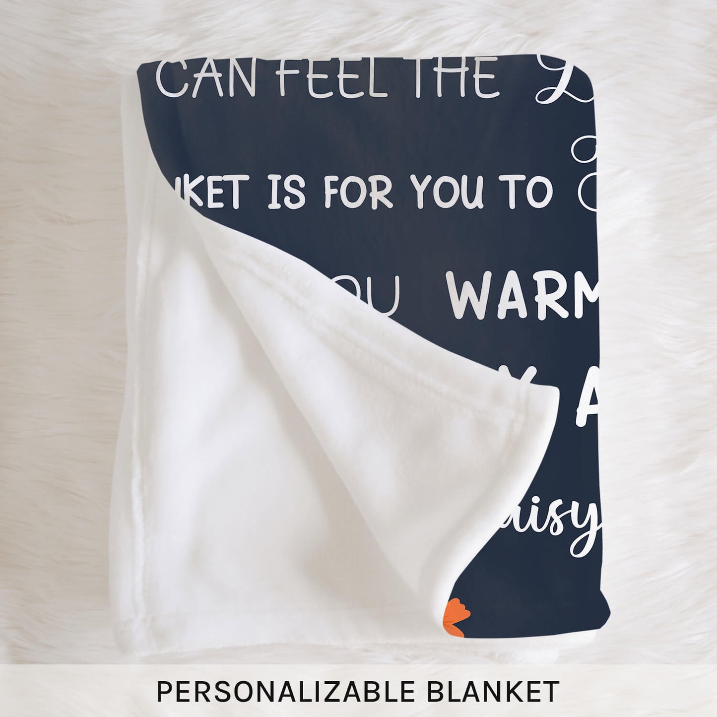 This Blanket Is For You - Personalized  gift For Mom - Custom Blanket - MyMindfulGifts