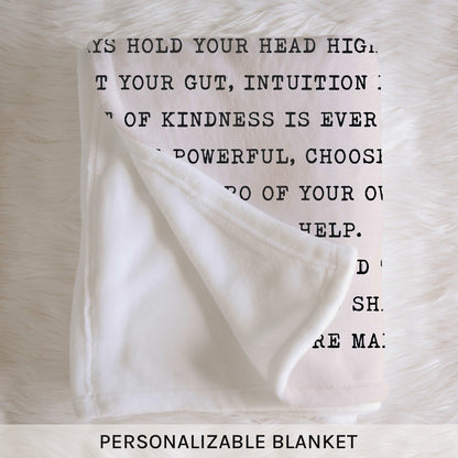Sweet Sixteen - Personalized 16th Birthday gift For 16  Year Old Girl - Custom Blanket - MyMindfulGifts
