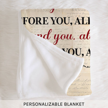 You Have Been Loved For 41 Years - Personalized 41st Birthday gift For 41 Year Old Women - Custom Blanket - MyMindfulGifts