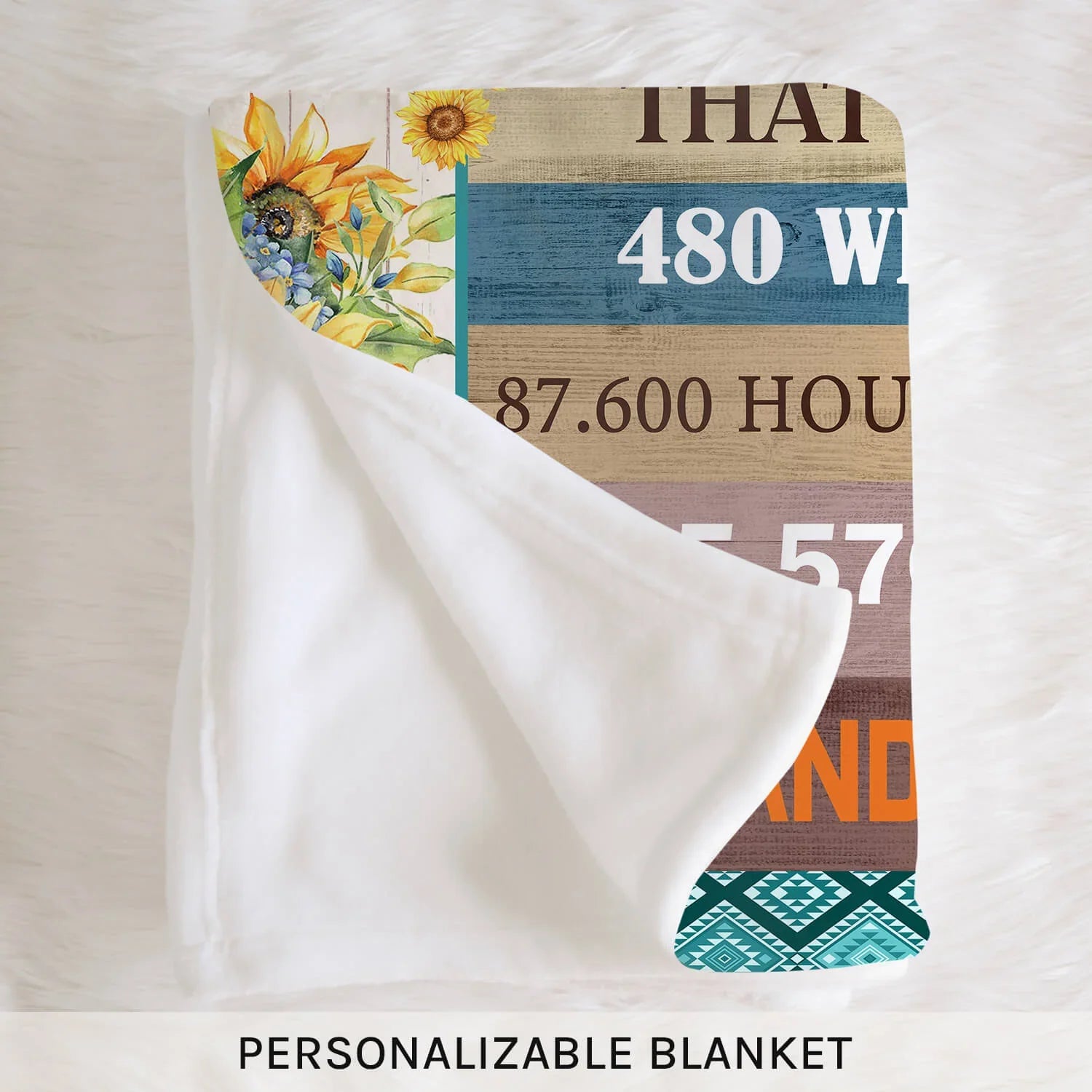 Join The Prestigious Double Digit Association - Personalized 10th Birthday gift For Daughter - Custom Blanket - MyMindfulGifts