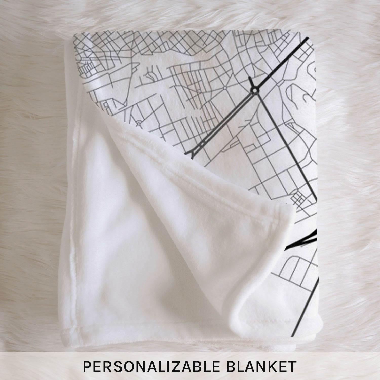 Where It All Began Retro - Personalized Anniversary or Valentine's Day gift for Husband or Wife - Custom Blanket - MyMindfulGifts