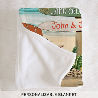 17 Years - Personalized 17 Year Anniversary gift For Husband or Wife - Custom Blanket - MyMindfulGifts