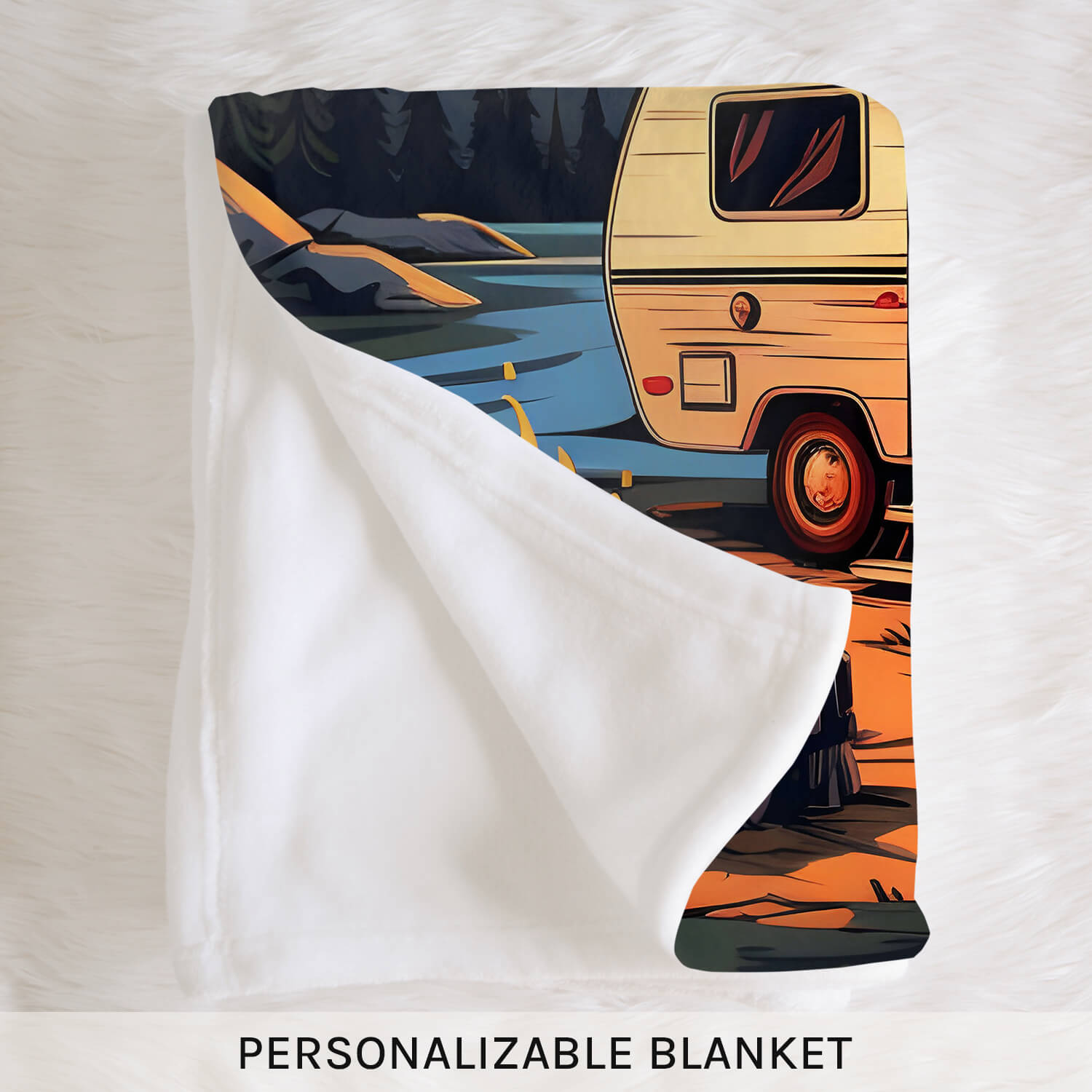 43 Years Together - Personalized 43 Year Anniversary gift For Parents, Husband or Wife - Custom Blanket - MyMindfulGifts