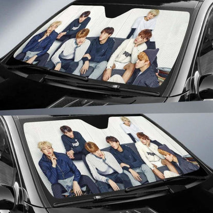 BTS Car Sun Shade 918b Universal Fit