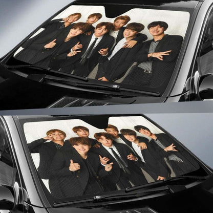 BTS Car Sun Shades 918b Universal Fit
