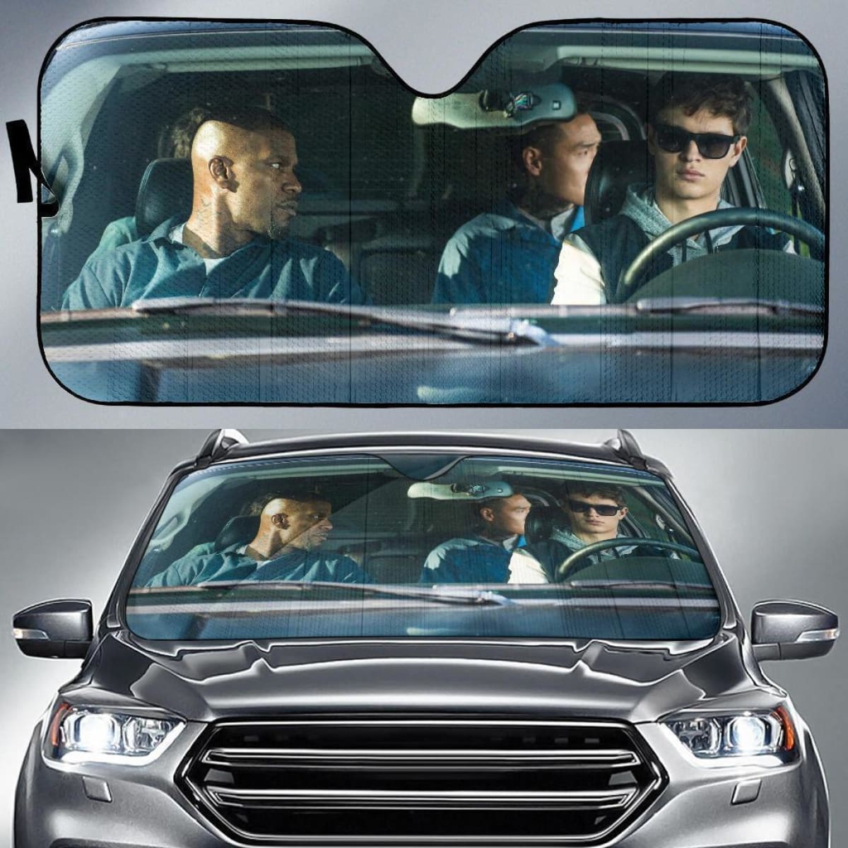 Baby Driver Movies Funny Auto Sun Shade Universal Fit 174503