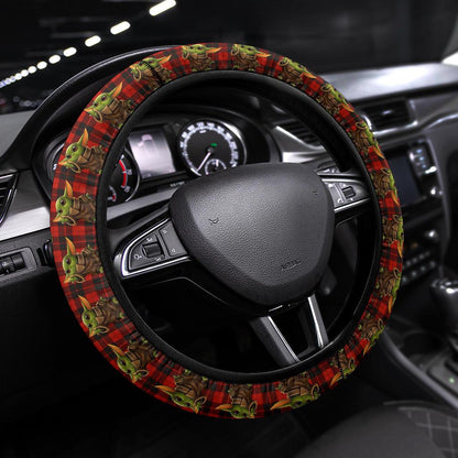 Baby Yoda 9 Space Car Steering Wheel Cover
