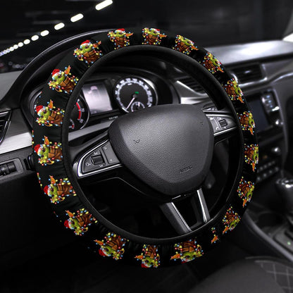 Baby Yoda Cute Car Steering Wheel Cover