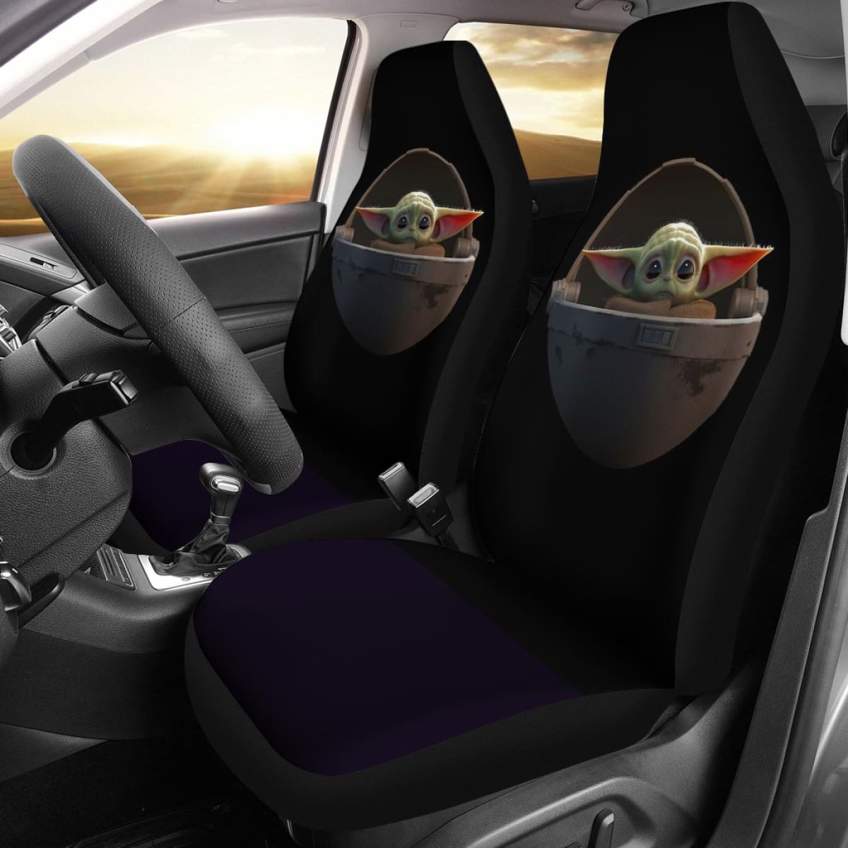 Baby Yoda Cute Seat Covers Amazing Best Gift Ideas 2020 Universal Fit 090505