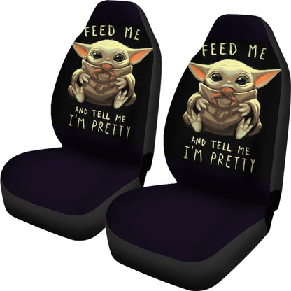 Baby Yoda Feed Me Seat Covers Amazing Best Gift Ideas 2020 Universal Fit 090505