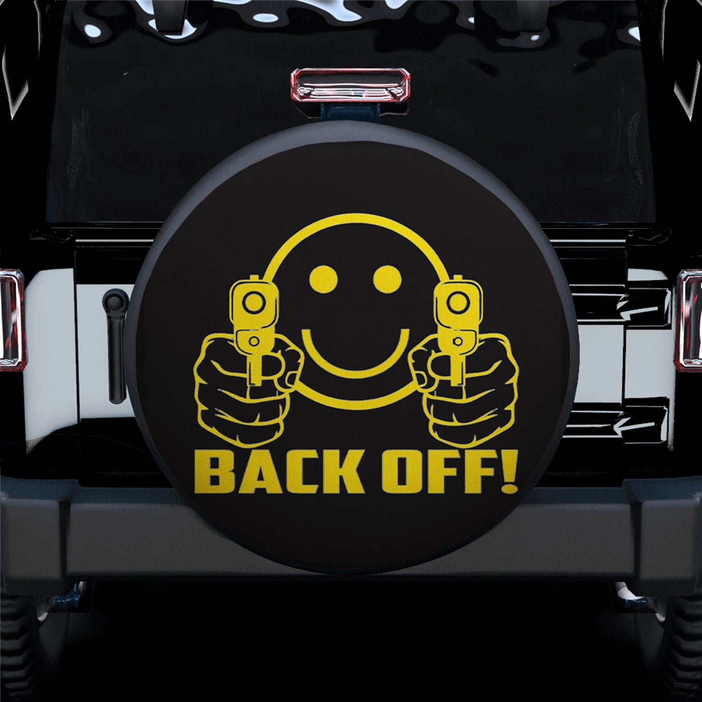 Back Off Spare Tire Cover