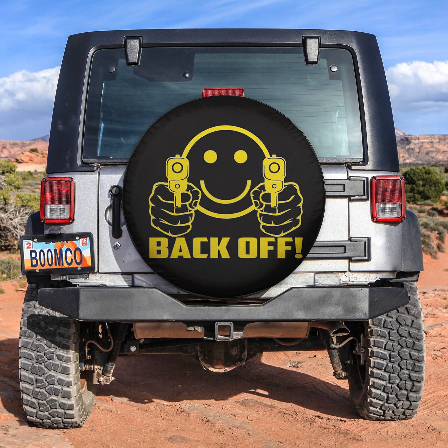 Back Off Spare Tire Cover