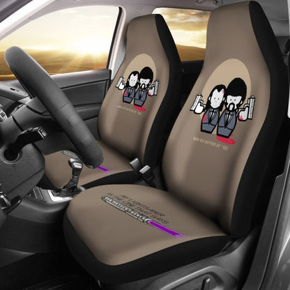 Bad Ass Pulp Fiction Chibi Car Seat Covers Lt03 Universal Fit 225721