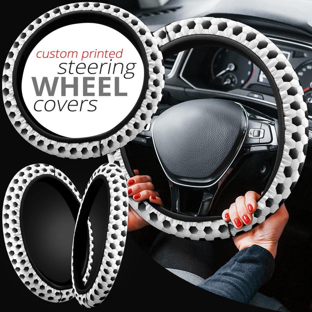 Ball Pattern Anime Steering Wheel Cover