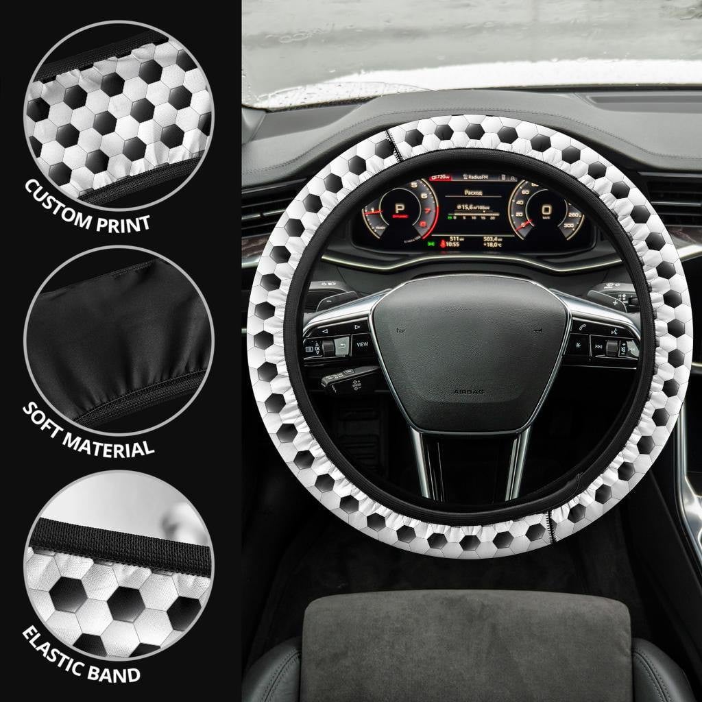 Ball Pattern Anime Steering Wheel Cover