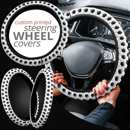 Ball Pattern Anime Steering Wheel Cover