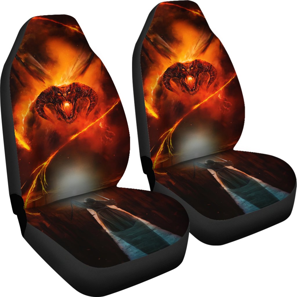 Balrog Vs Gandalf Figural Light Custom Premium Custom Car Seat Covers Decor Protector
