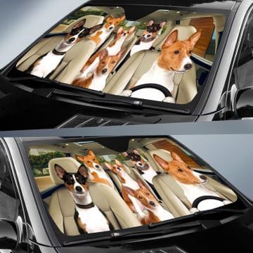 Basenji All Over Printed 3D Sun Shade