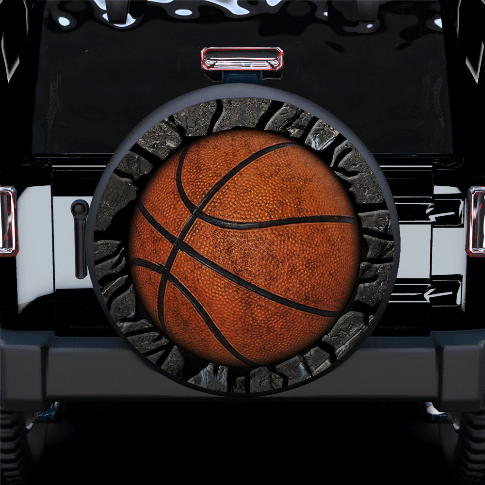 Basketball 3D Car Spare Tire Cover