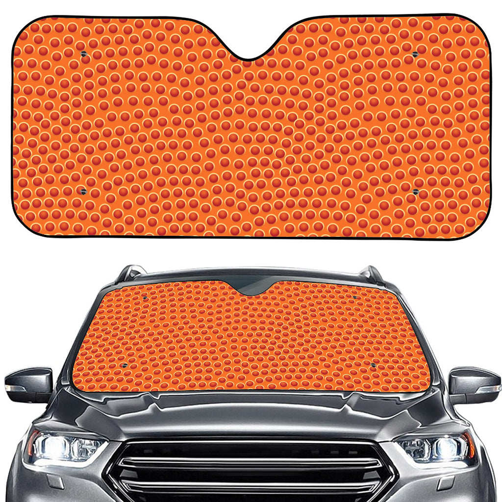 Basketball Bumps Print Car Windshield Sun Shade