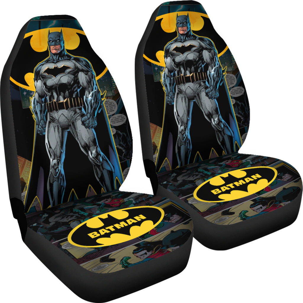 Bat Man Car Seat Covers Bat Man Comic Fan Art Car Accessories Ci220315-04