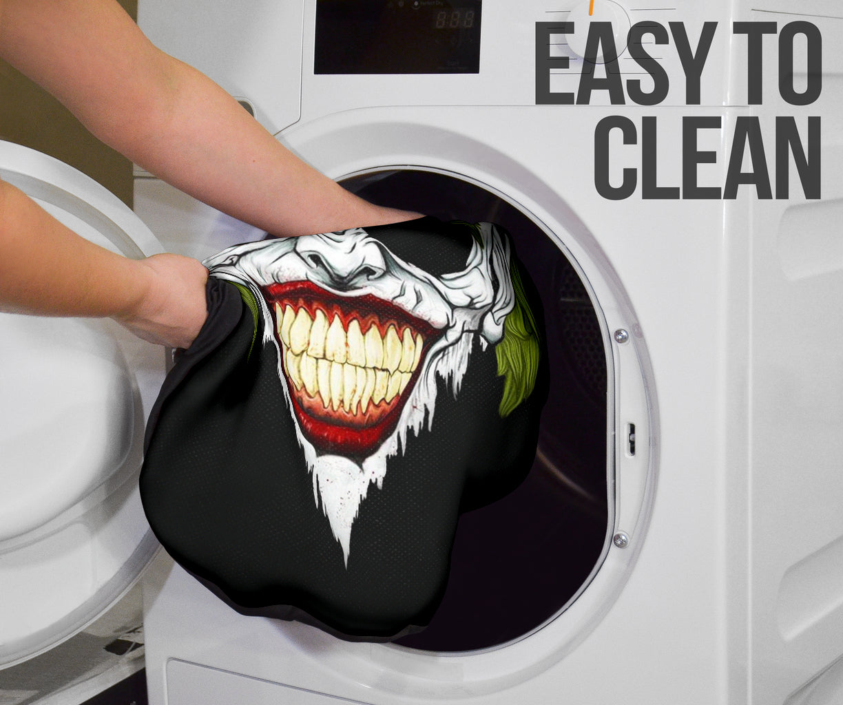 Bat Man Joker Car Seat Covers Comic Fan Art Car Accessories Ci220329-08