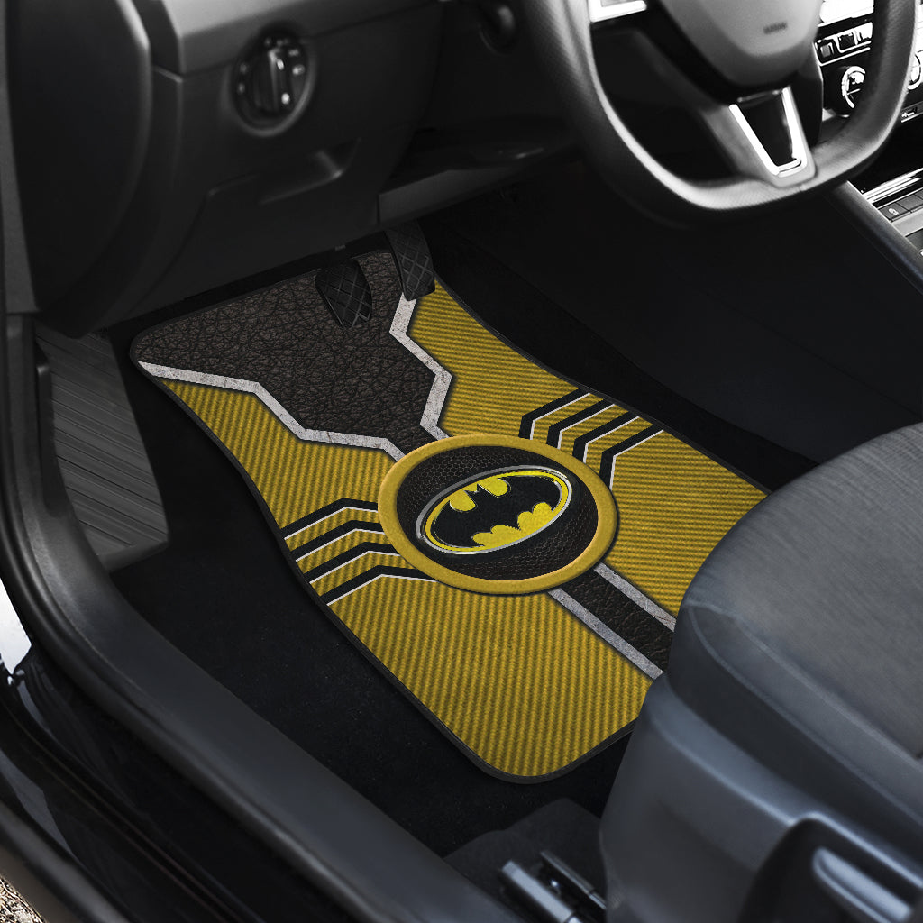 Bat Man Logo Car Floor Mats Custom For Fans Ci230112-01a