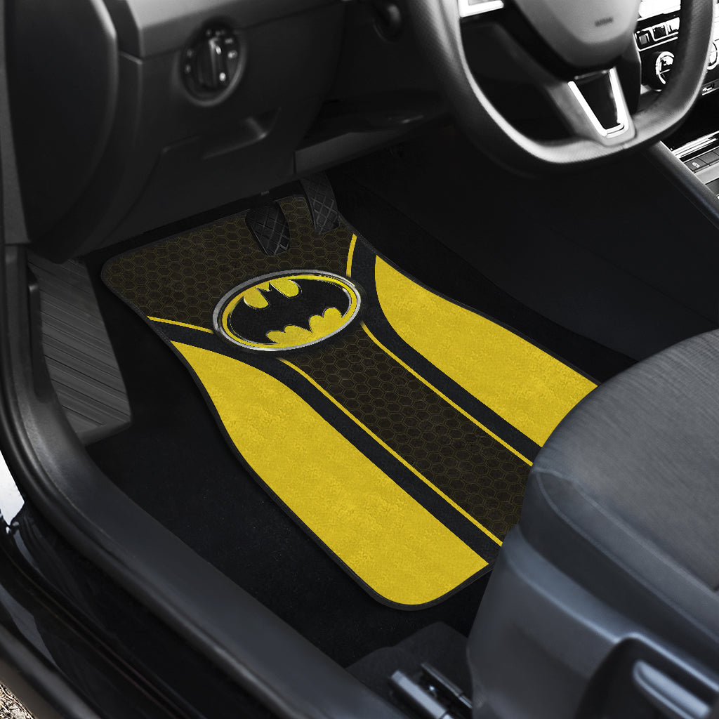 Bat Man Logo Car Floor Mats Custom For Fans Ci230103-04a