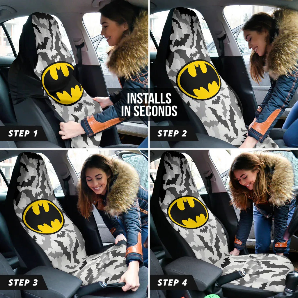Batman Auto Car Seat Covers - Vehicle Accessories - PersonalizedFury