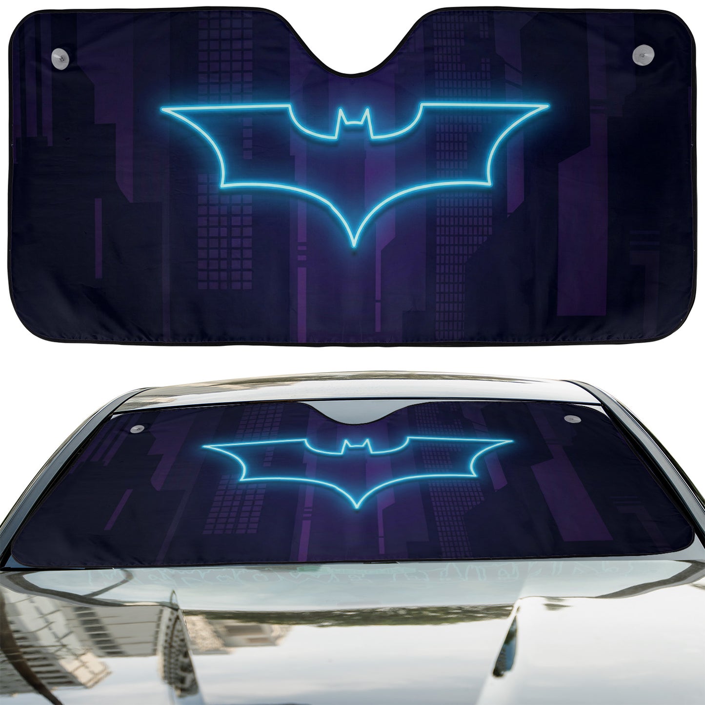 Batman Car Accessories Windshield Sunshade - image 4