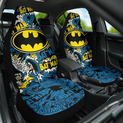 Batman Car Seat Cover Set - Automotive Accessories - PersonalizedFury