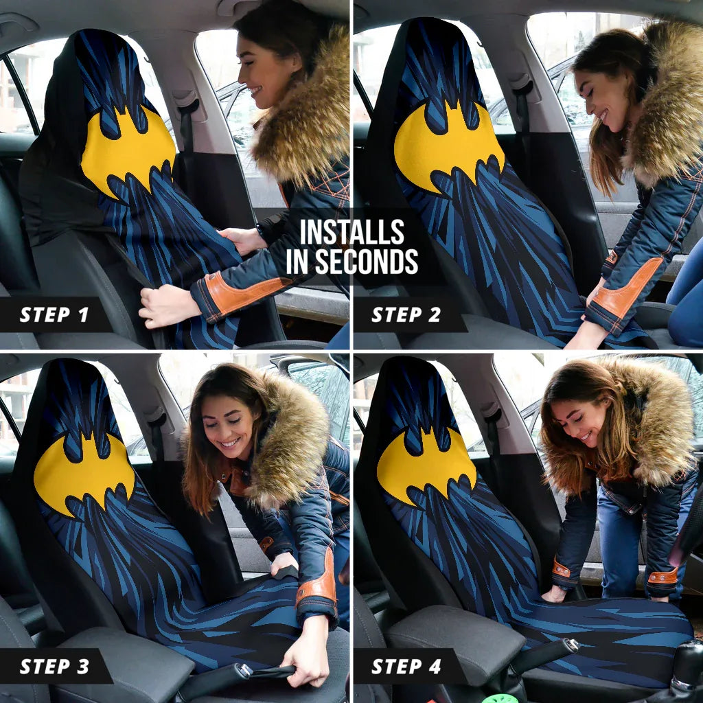 Batman Car Seat Covers - Car Accessories - PersonalizedFury