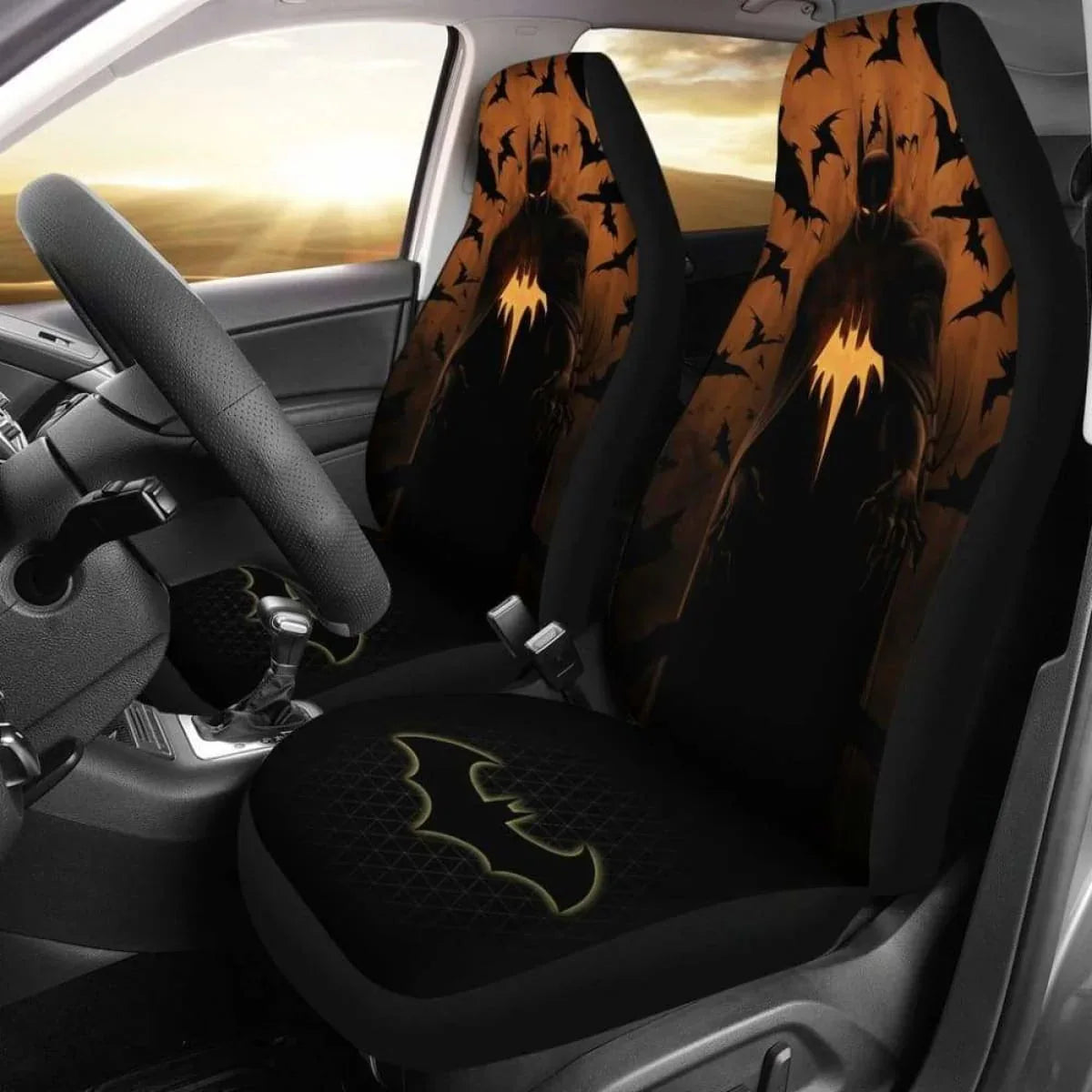 Batman Car Seat Covers Universal Fit - PersonalizedFury