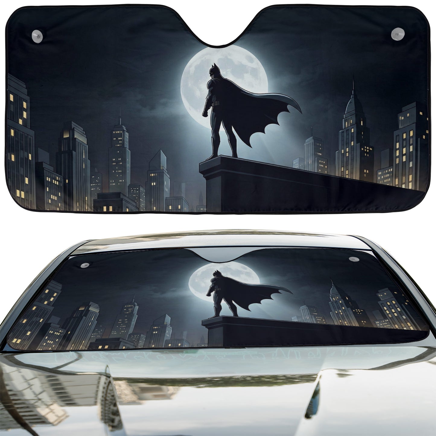 Batman Car Windshield Sun Shade - Auto Accessories - image 4