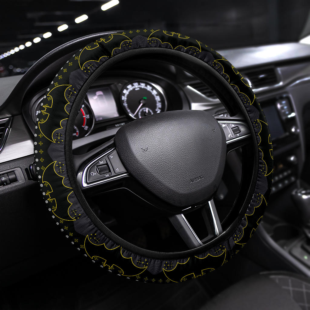 Batman Christmas Premium Custom Car Steering Wheel Cover