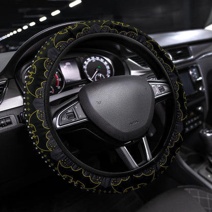 Batman Christmas Premium Custom Car Steering Wheel Cover