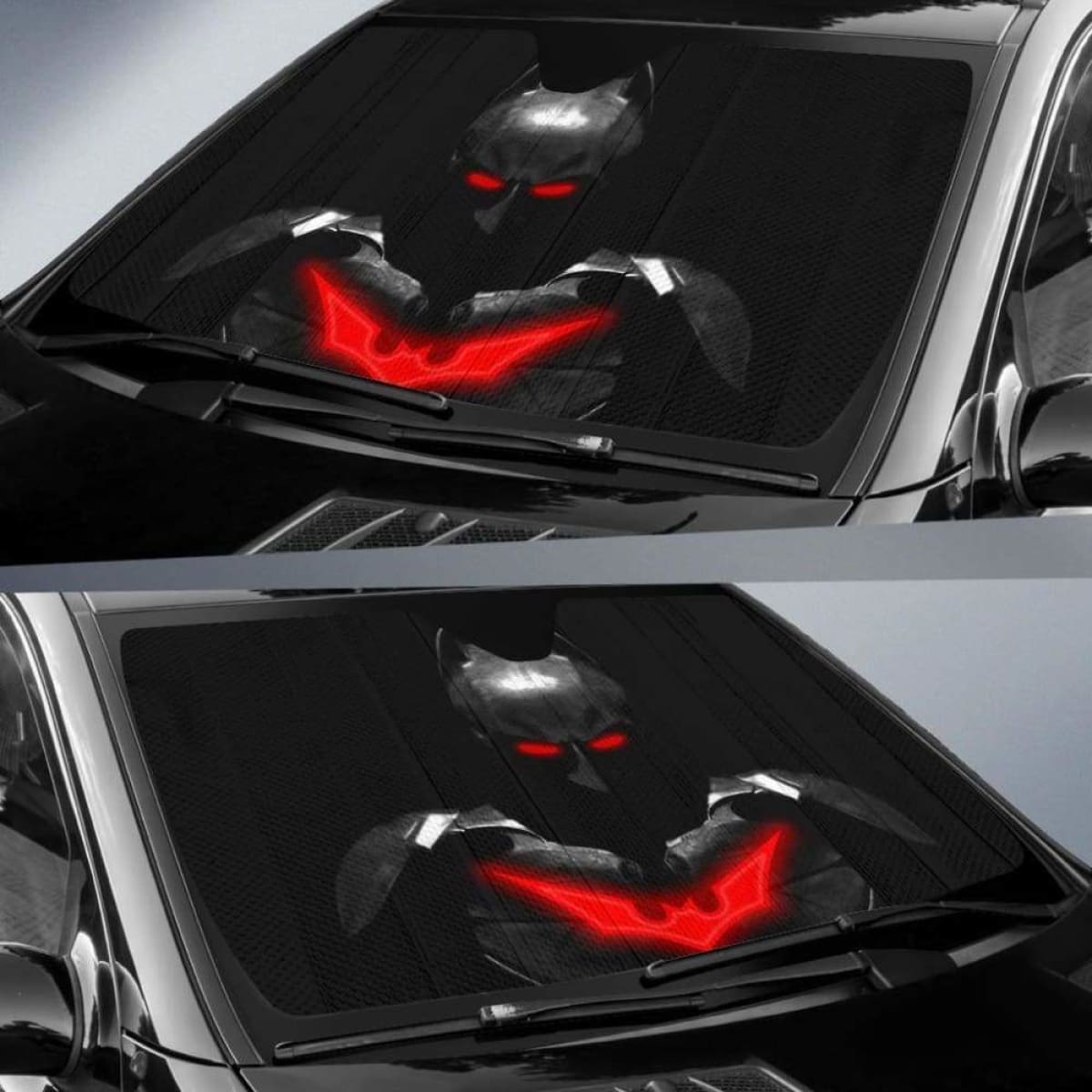 Batman Dark Knight Car Auto Sun Shades Universal Fit 051312